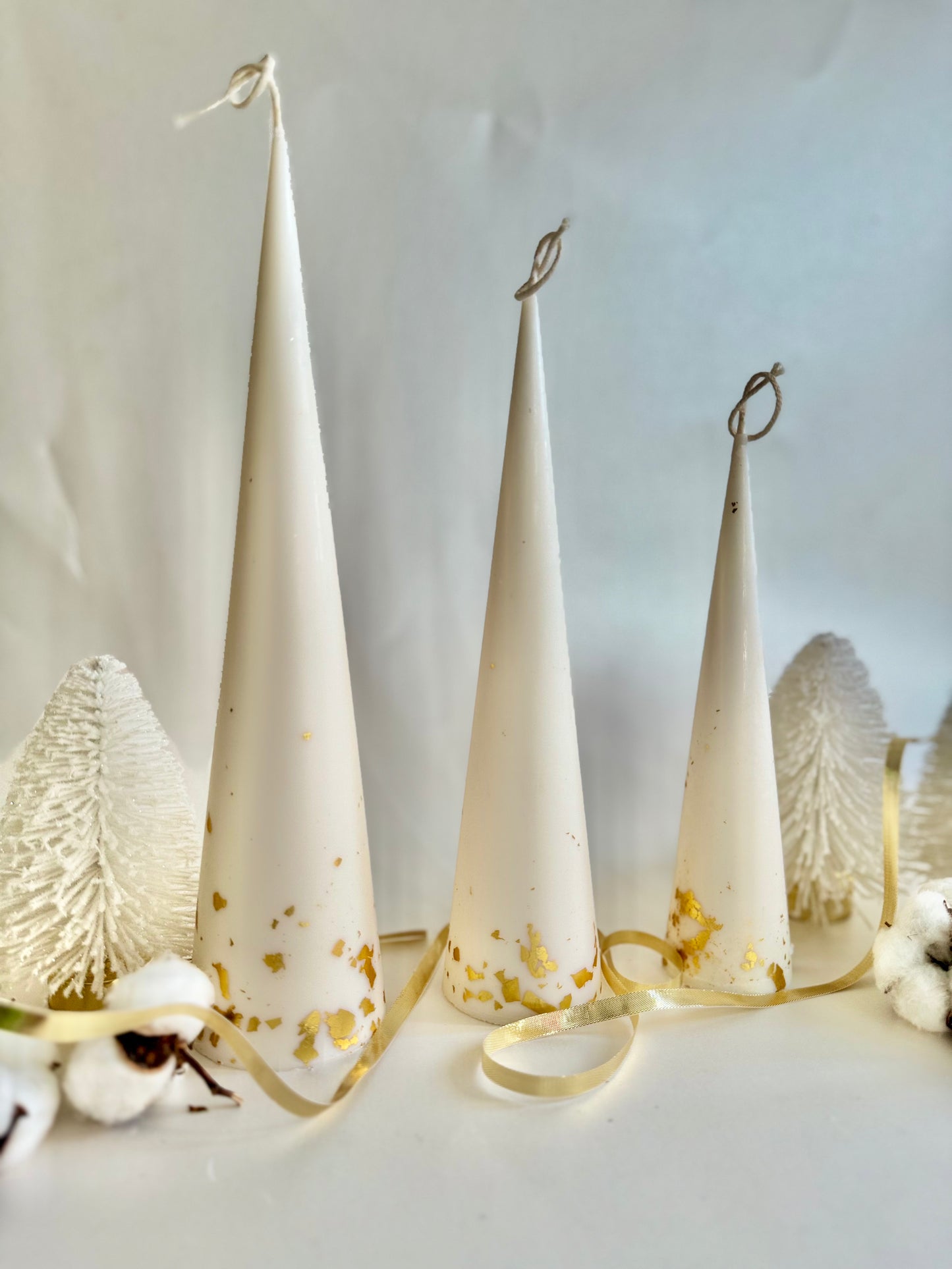 Set Cone Pillar Candle