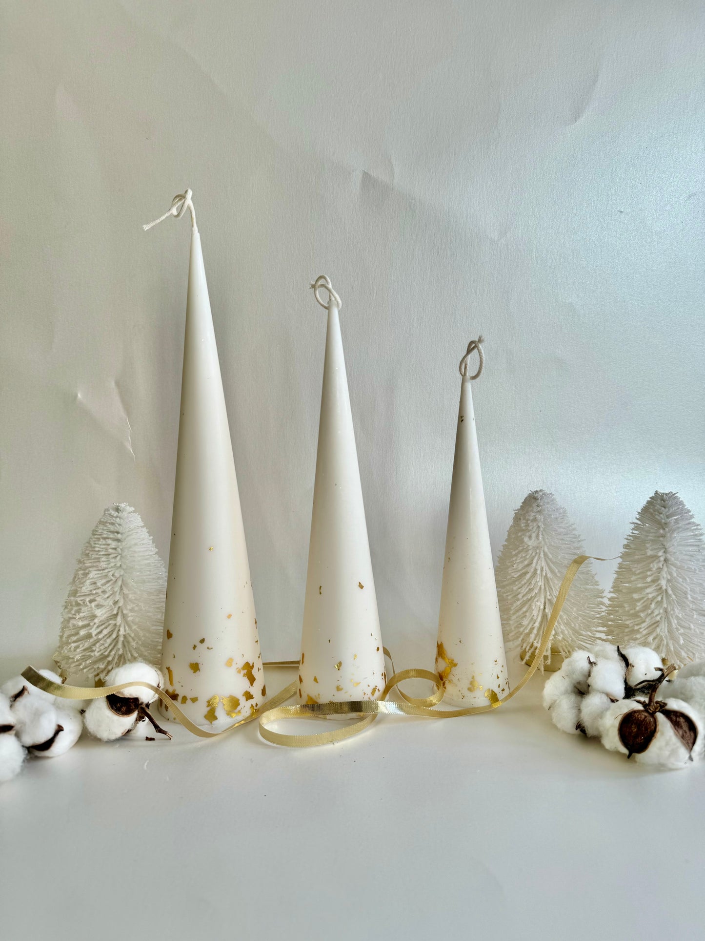 Set Cone Pillar Candle